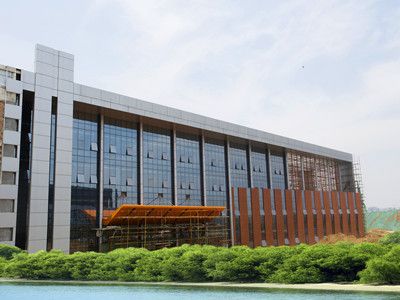 賀我司成功簽訂航天基地五0四園區(qū)B4、B5、B6樓幕墻、門窗